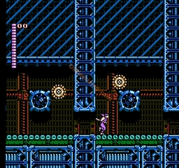 une photo d'Ã©cran de Blue Shadow sur Nintendo Nes